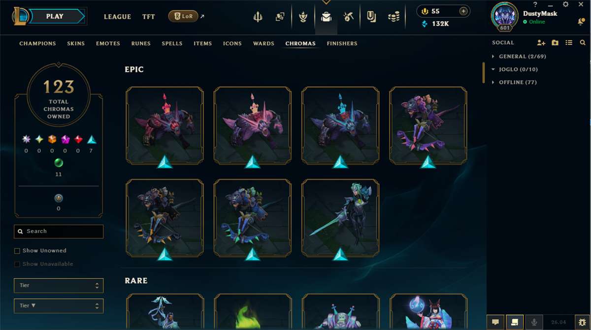 Jual akun utama